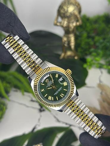 saatların qiyməti: Yeni, Qol saatı, Rolex, rəng - Qızılı — 1