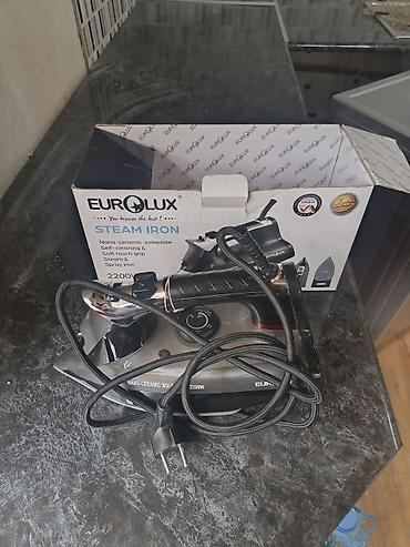 mini utu: Yalniz Whatsapla elaqe Eurolux Steam Iron EU-SI5081SBB buxarlı ütü - — 2
