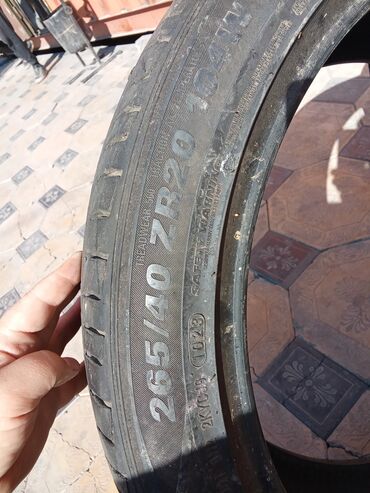 резина 14 с: Шины 265 / 40 / R 20, Лето, Б/у, Пара, Легковые, Kumho
