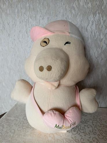 islənmis pianino satisi: Plyuş oyuncaq – “MaiDouPig” donuz balası - Yumşaq, toxunması rahat — 2