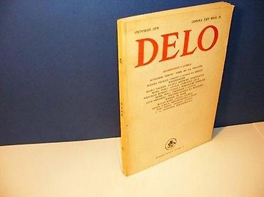 unimer 33: DELO - književni časopis XXV, broj 10 oktobar 1979 Književnost i — 1
