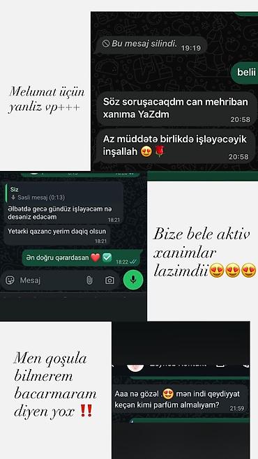salona xadime: Kosmetoloq tələb olunur, Faiz, Təcrübəsiz, Təlim — 1