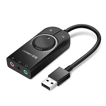 UGREEN USB xarici səs kartı - USB-A qoşulma ilə kompüter və