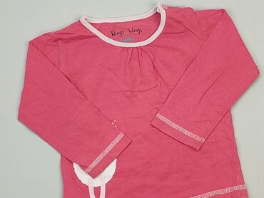 bluzka różowa neonowa: Блузка, 9-12 міс., стан - Хороший