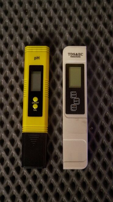 Другая садовая техника: 🔹 pH-метр и TDS&EC-метр – по отдельности или комплектом 📌 pH-метр