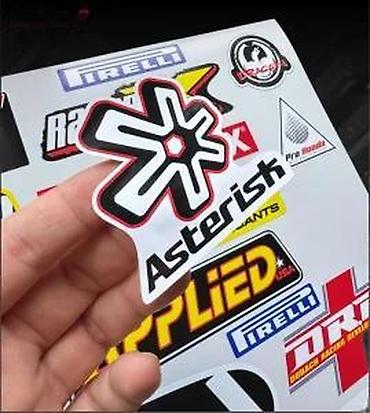 Delovi za motocikle: Nalepnice za motore Sponzori Castrol rockstar komplet-2503 📌 Opis — 10