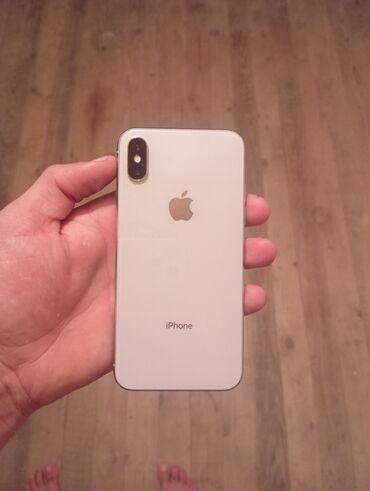 Digər mobil telefonlar: IPhone X, Gümüşü, Face ID