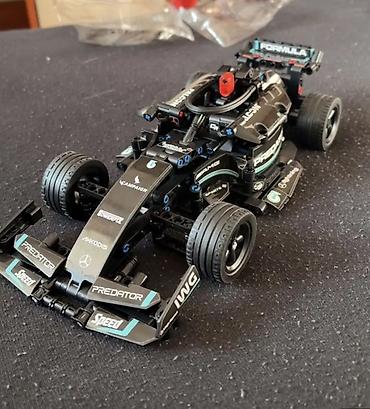 LEGO игрушки: Konstruksiya modelləri üçün qara Formula yarış maşını dəsti - Realist — 5