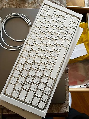 dell notbuk: 2. Apple Magic Keyboard with Touch ID (az işlənmiş) Type-c ilə birgə - — 4