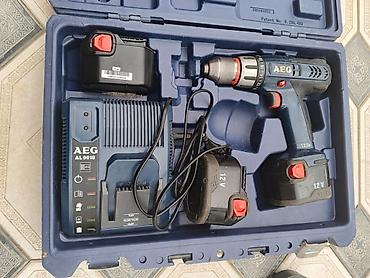 скупка фикс: Аккумуляторная дрель-шуруповерт AEG 12 В в комплекте Состав набора: - — 1