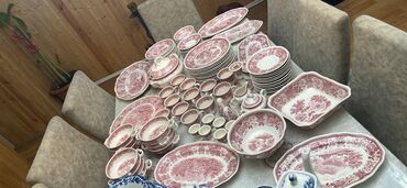 чайный набор: Обеденный набор, цвет - Розовый, Villeroy & Boch, 12 персон, Германия