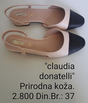 Baletanke: Claudia Donatelli ženske kožne baletanke/slingback - Materijal — 5