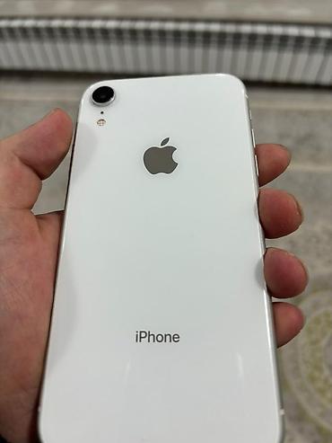 Apple iPhone: IPhone Xr, 128 ГБ, Белый, Чехол, 80 % — 10