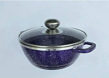 Šerpe: Pet serpi sa pet staklenih poklopaca 10 delova Eco friendly Lonac — 2