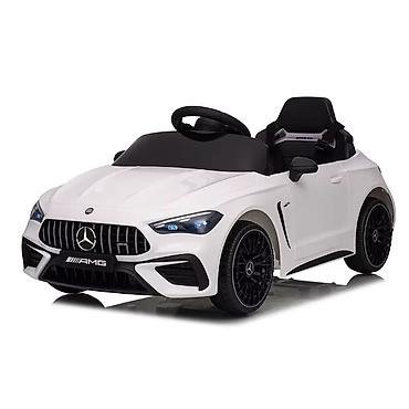 mini melissa: Mercedes‑Benz AMG CLE 53 – dečiji automobil na akumulator, beli Šifra — 1