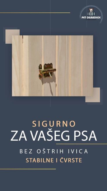 Oprema za kućne ljubimce: Ogradice za pse - standardne i po meri Za sve one koji svog psa ne — 7