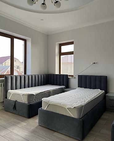 bunk bed: Детская гарнитура, Новый, Для мальчика, цвет - Серый — 1