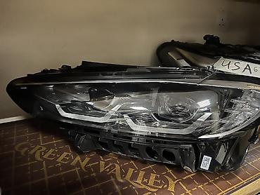x3: Комплект передних фар BMW 2021 г., Б/у — 5