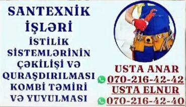 Xidmətlər: Santexnik axdaran zeng edebiler masazr sumqayit xirdalan