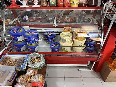 Soyuducu avadanlığı: Sərinləşdirici vitrin – marketlər və kafe/dönərxanalar üçün - Tip — 1