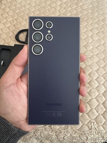 Samsung: Samsung Galaxy S24 Ultra, 256 GB, rəng - Bənövşəyi, Barmaq izi, Simsiz şarj, İki sim kartlı — 9