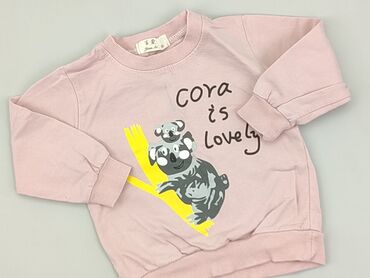 biały sweterek z perełkami: Sweatshirt, 1.5-2 years, 86-92 cm, condition - Good