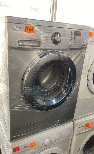 Paltaryuyan maşınlar: Paltaryuyan maşın LG, 6 kq, İşlənmiş, Avtomat, Qurutma var, Kredit var, Ödənişli çatdırılma