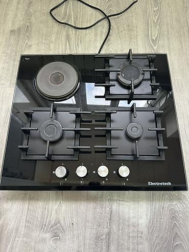 pelet sobası: Electrotech ankastrə plitə – qaz + elektrik kombinasiyası Ideal — 1