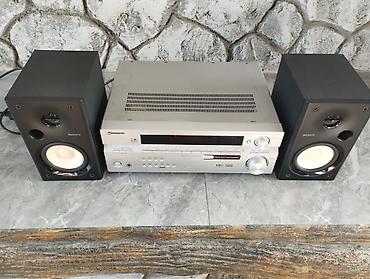 dinamik dayağı: Pioneer VSX-514 AV resiver + Sony iki ədəd akustik kolonka dəsti — 4
