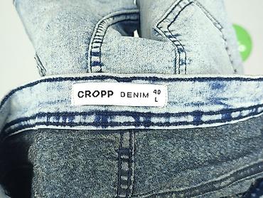 jeans y2k: Cropp, Szorty damskie, rozmiar L — 4