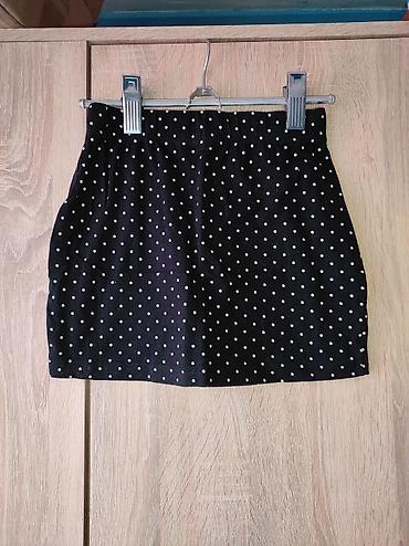 kozna mini suknja: Esmara mini suknja na tufne, u dobrom stanju, velicina 36/38 - Model — 2