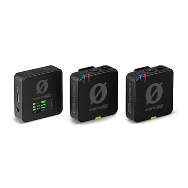 qedimi kinolar: RODE Wireless PRO Kompakt Simsiz Mikrofon Sistemi, Timecode, 32-bit