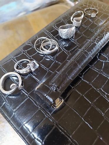 Серебряные кольца: Серебряные кольца,в отличном состоянии,почти новые, размеры 17-18-19 — 13