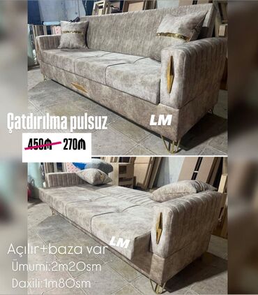 Divanlar: Di̇van-kravat, Yeni, Açılan, Bazalı, Parça, Şəhərdaxili pulsuz çatdırılma