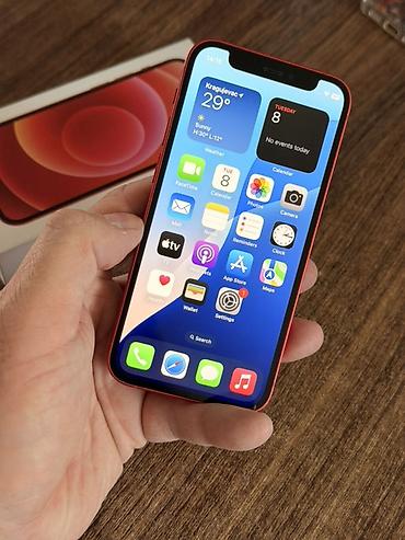 Apple iPhone: Apple iPhone 12 mini (PRODUCT)RED - Ekran: 5.4" Super Retina XDR — 4