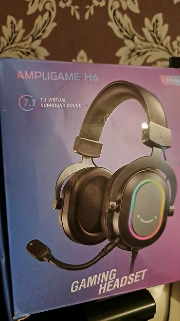 razer blackshark v2 x: FIFINE AmpliGame H6 oyun qulaqlığı - 7.1 Virtual Surround Sound – — 3