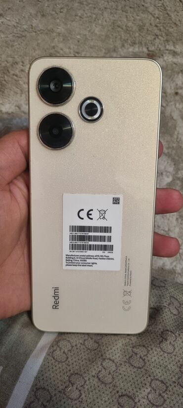 Мобильные телефоны: Redmi, Redmi 13, Б/у, 128 ГБ, цвет - Золотой