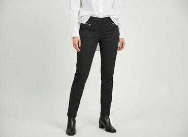 tesco spodnie damskie f f: Gerry Weber, Material trousers for women, size M