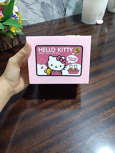 oyuncaq masın: Hello Kitty temalı avtomatik qəpik qutusu (pişikli) - Dizayn: Çəhrayı — 1