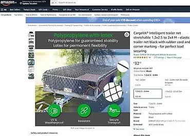 Prikolice: Ultimate Speed zaštitna mreža za prikolicu – Anhängernetz - Veličina — 7