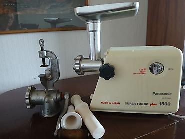 мясорубка никай: Электромясорубка Panasonic Super Turbo Plus 1500 (модель MK-G1500P) + — 1