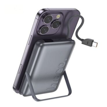 мас бук: Портативная внешняя батарея Hoco с MagSafe магнитным креплением и