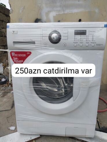 ət çəkən maşın: Paltaryuyan maşın LG, 6 kq, İşlənmiş, Avtomat, Ödənişli çatdırılma, Ünvandan götürmə