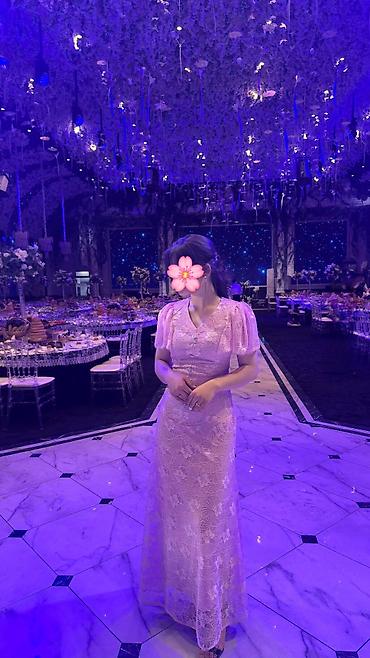 stud 5000: Нежное розовое платье из кружева 🌸 Элегантный фасон, приталенный — 1