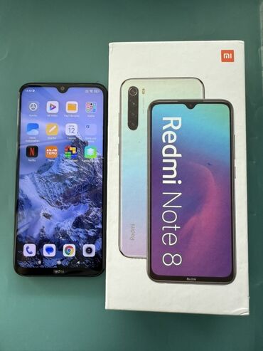 Kompüter, noutbuk və planşetlər: Redmi Note 8, 64 GB, rəng - Qara, İki sim kartlı