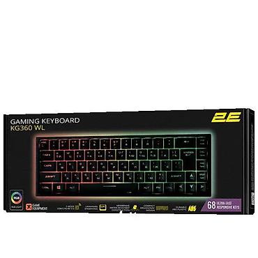 asus tuf dash: Gaming klaviatura "2E KG360 RGB Wireless Black" 🤖 Brend: 2E Gaming 🤖 — 1