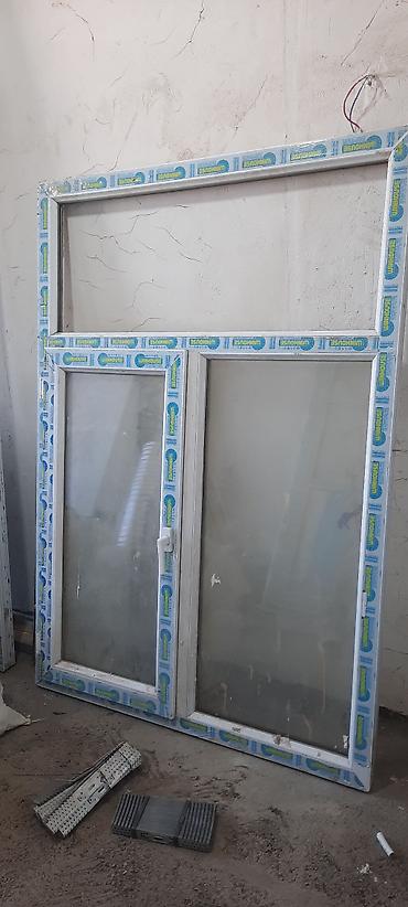 qapi ve pencere: İşlənmiş İkiqat şüşə paketi Plastik pəncərə, Еni: 175 sm, Uzunluğu: 173 sm — 4