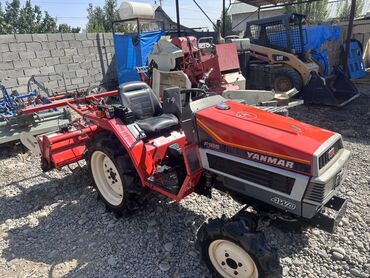 трактор жатка: Компактный японский мини-трактор Yanmar F165 4WD с навесной