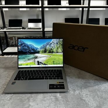 зарядное для ноутбука: Ультрабук, Acer, 16 ГБ ОЗУ, Intel Core i7, 14.1 ", Новый, Для работы, учебы, память SSD