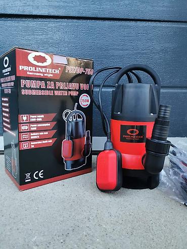 gradomer cena: PROLINETECH PLT/DP-750 potapajuća pumpa za prljavu vodu - Snaga — 1
